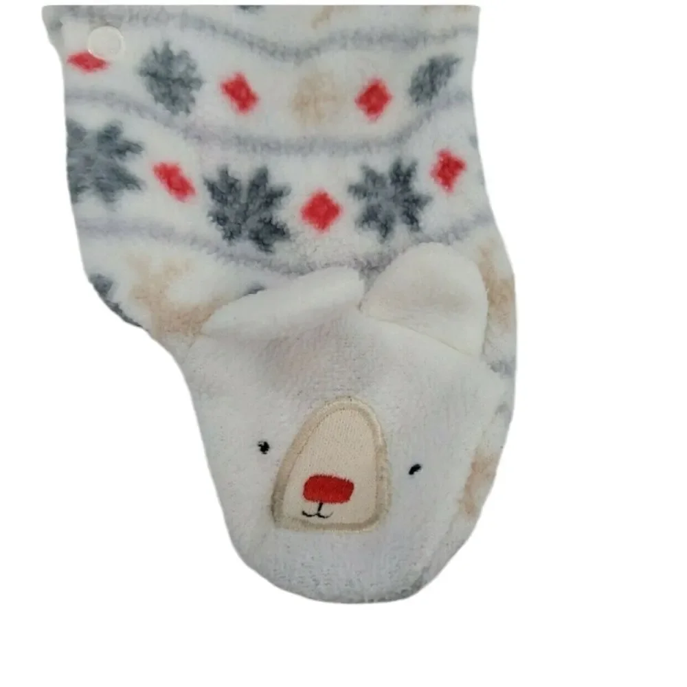 Fleece footed pajama